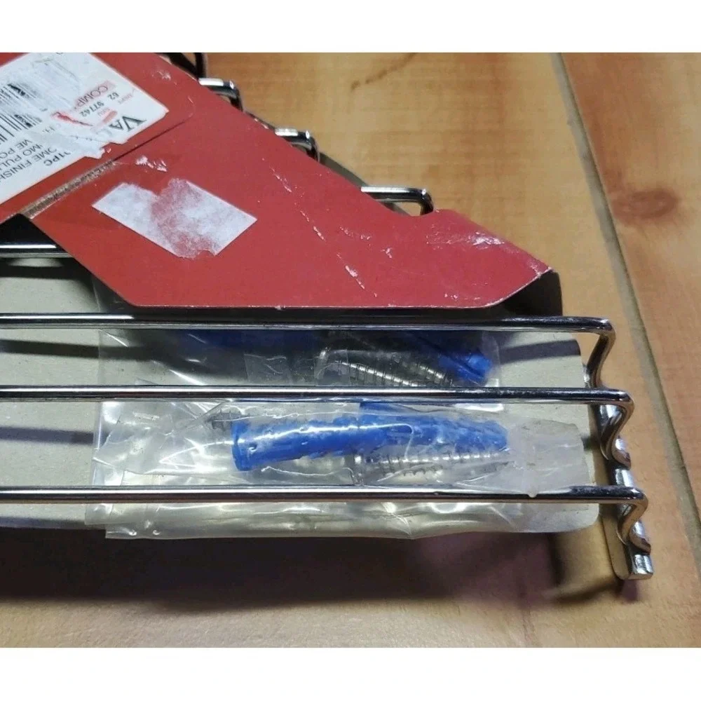 Polished‎ Chrome Wall Mounted Large Corner Caddy Soap Basket Bathroom